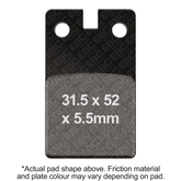 EBC Brakes Organic Pads - FA099