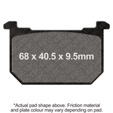 EBC Brakes Double-H Sintered Pads - FA068HH