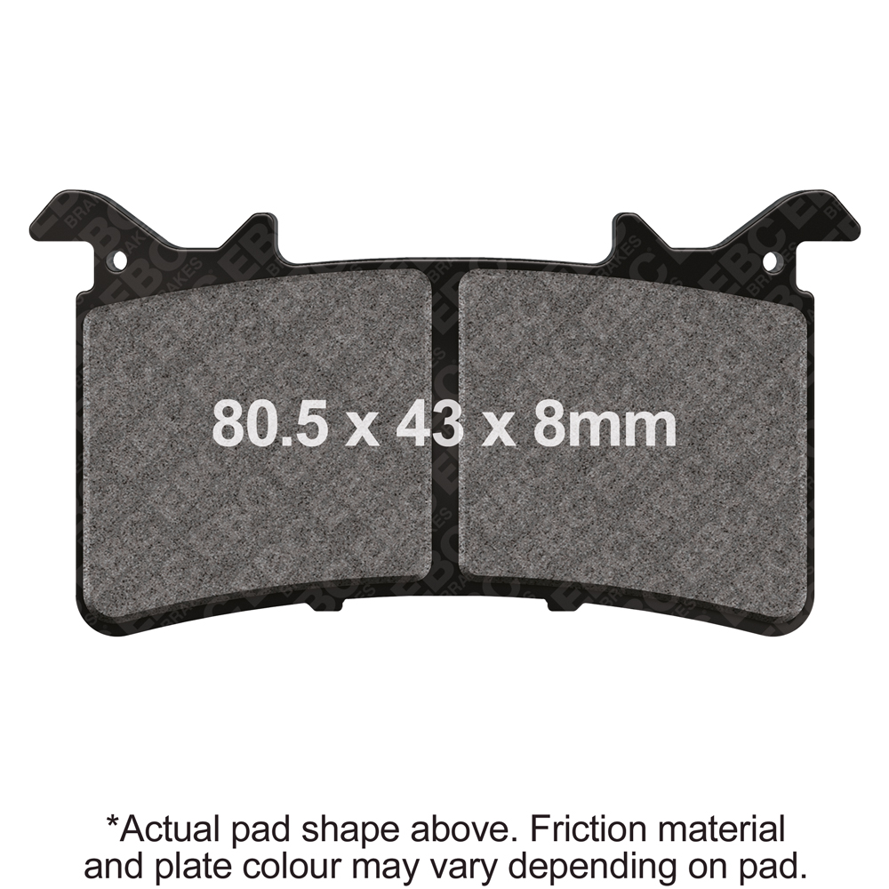 EBC Brakes Sintered Race Brake Pads - GPFAX757HH
