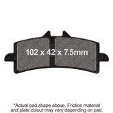 EBC Brakes Sintered Race Brake Pads - GPFAX447HH