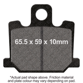 EBC Brakes Organic Pads - FA064