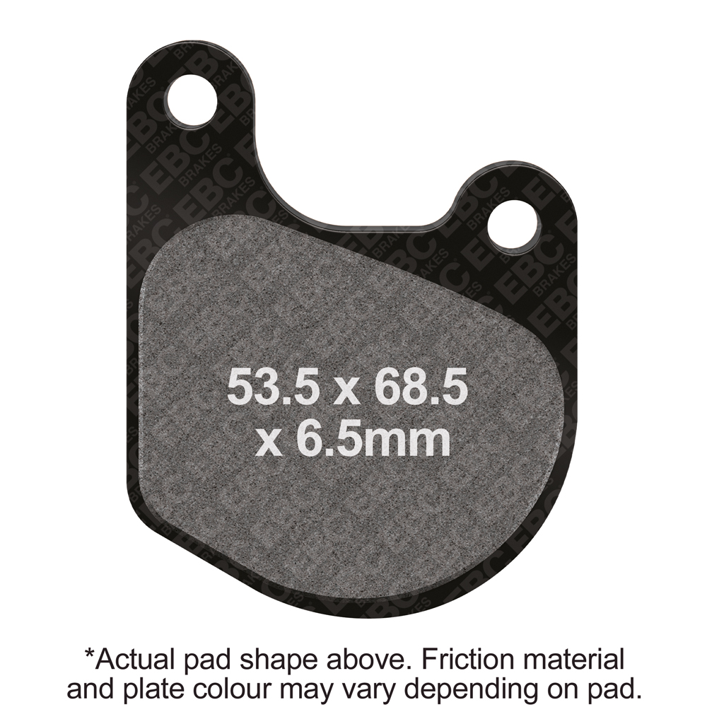 EBC Brakes Vee Semi-Sintered Pads - FA071V