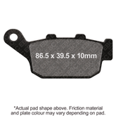 EBC Brakes Organic Pads - FA140