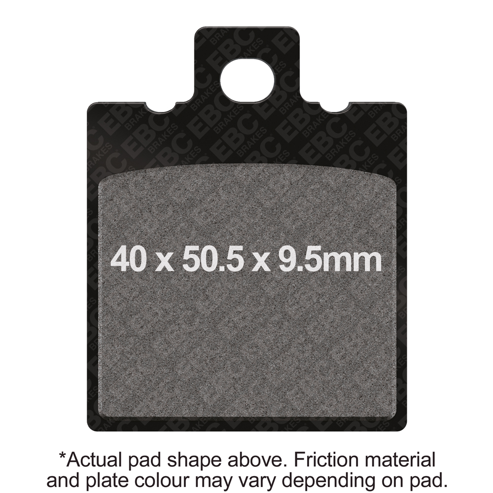 EBC Brakes Organic Pads - FA047/3