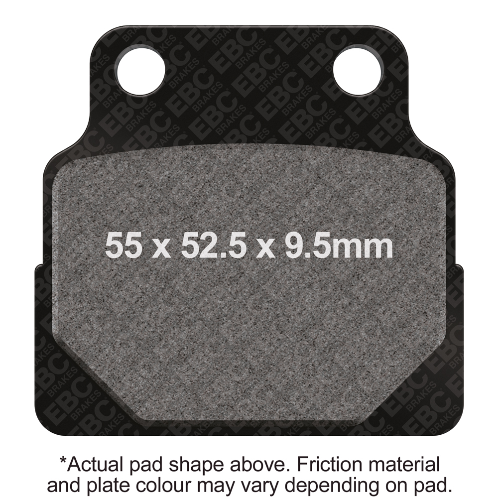 EBC Brakes Organic Pads - FA122