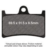 EBC Brakes Sintered Race Brake Pads - GPFAX380HH