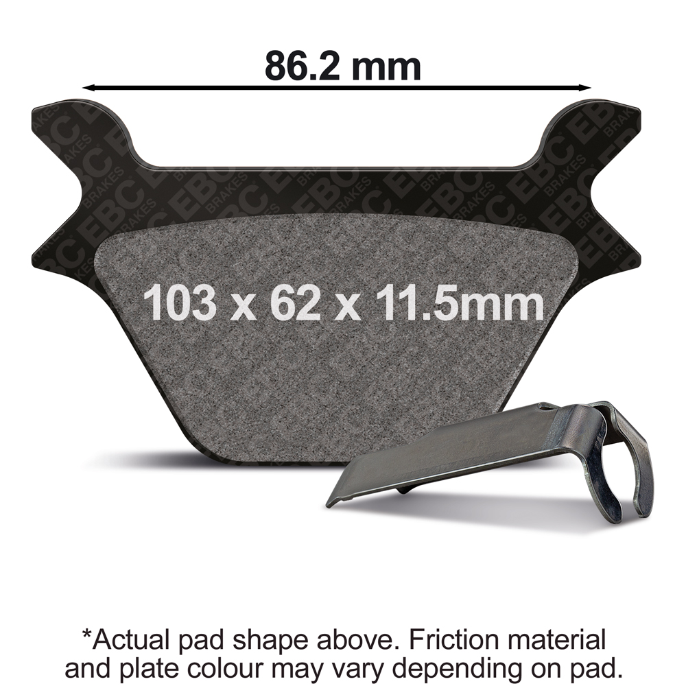EBC Brakes Extreme Pro Sintered Pads - EPFA200HH