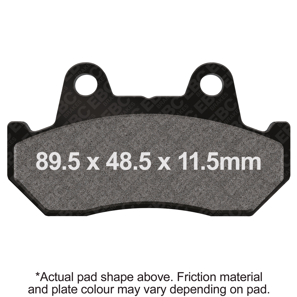 EBC Brakes Vee Semi-Sintered Pads - FA069/3V