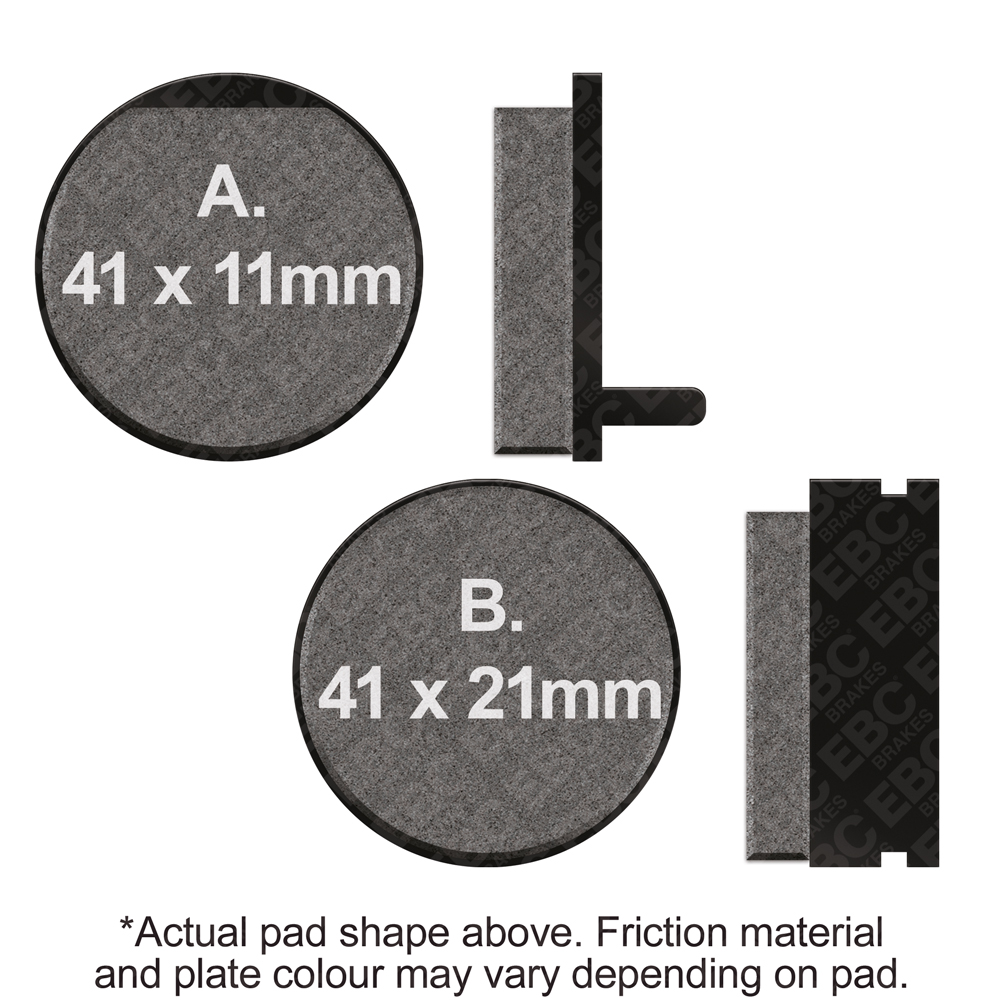 EBC Brakes Organic Pads - FA052