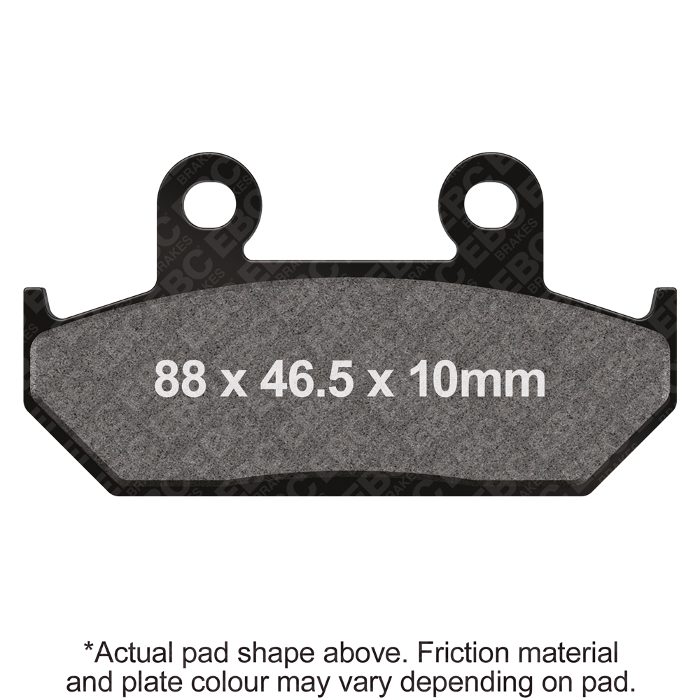 EBC Brakes Double-H Sintered Pads - FA124/2HH