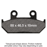 EBC Brakes Double-H Sintered Pads - FA124/2HH