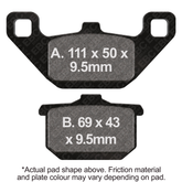 EBC Brakes Double-H Sintered Pads - FA085HH