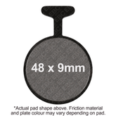 EBC Brakes Organic Pads - FA011
