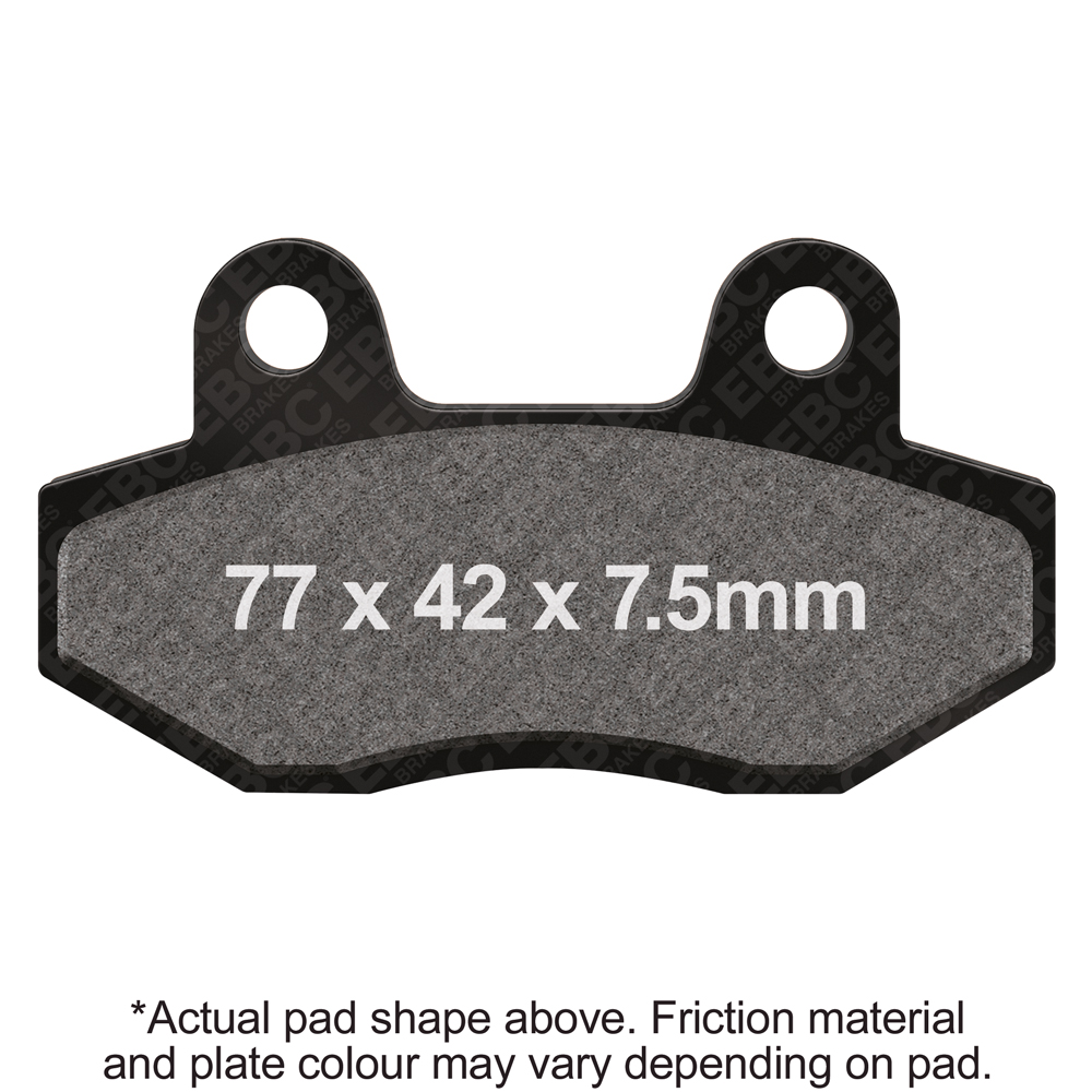 EBC Brakes Organic Pads - FA086