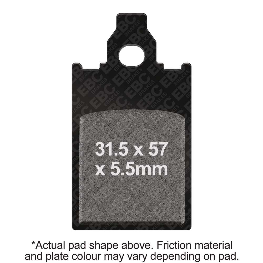 EBC Brakes Organic Pads - FA116