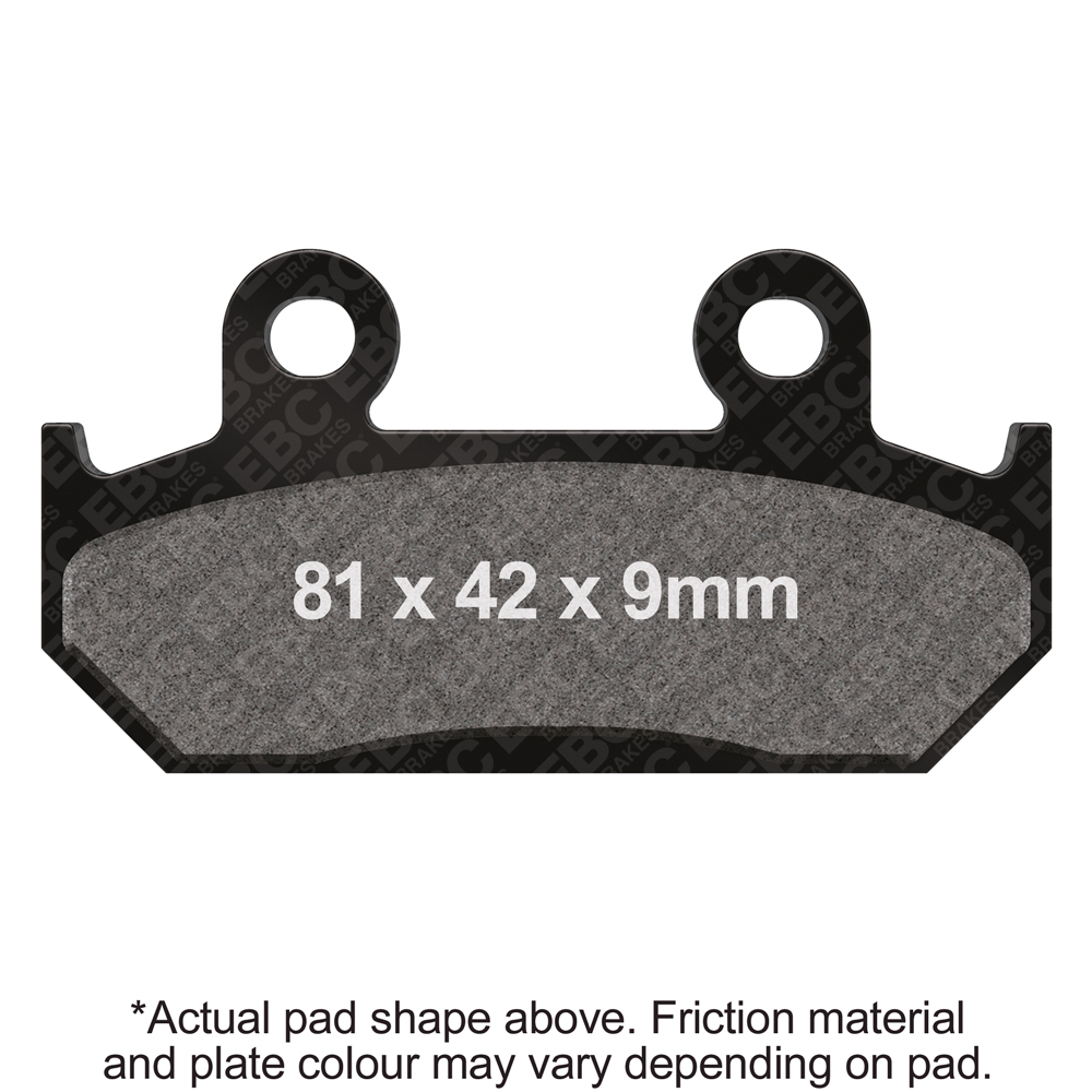 EBC Brakes Double-H Sintered Pads - FA121HH