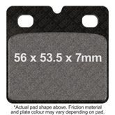 EBC Brakes Organic Pads - FA019