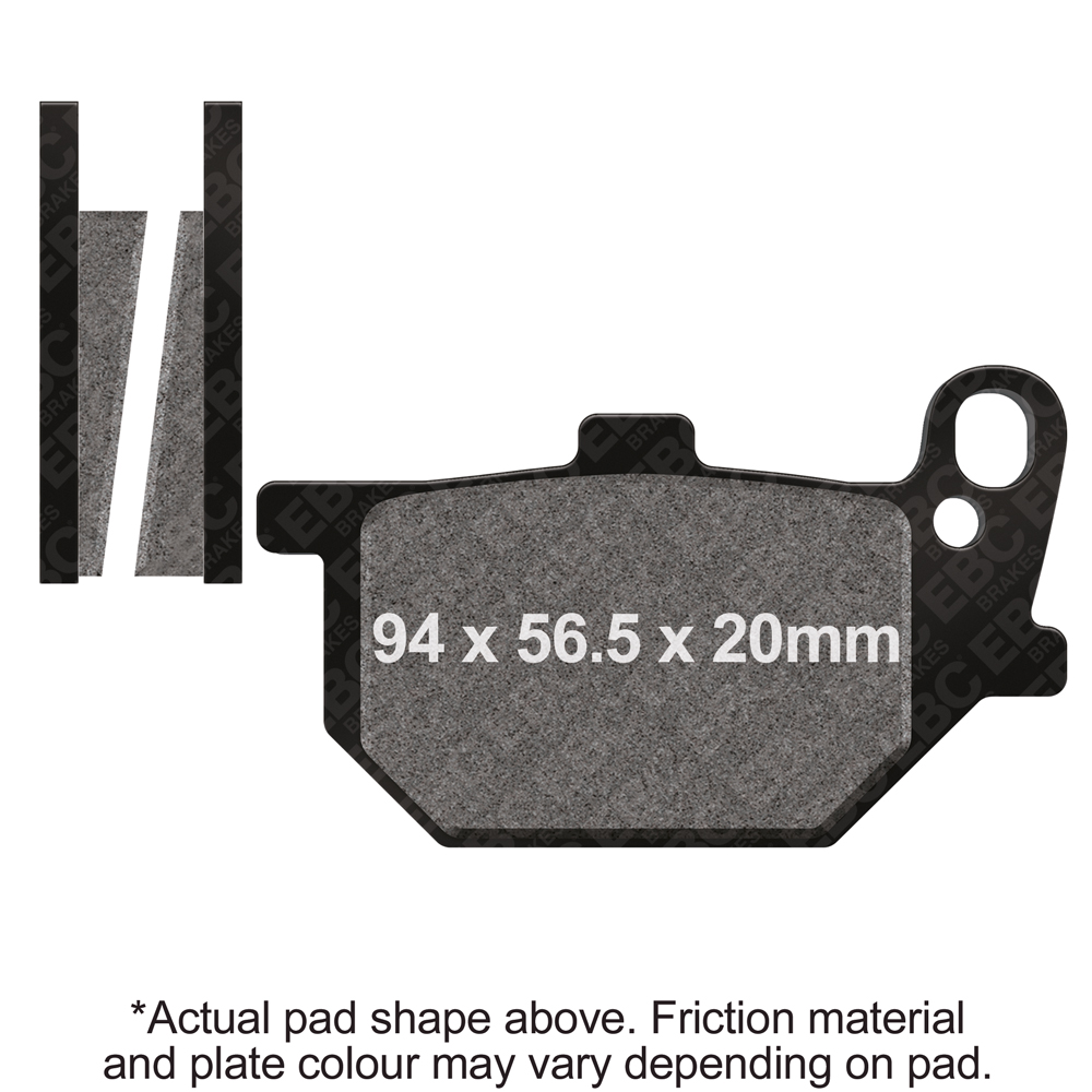 EBC Brakes Vee Semi-Sintered Pads - FA061V