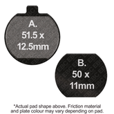 EBC Brakes Organic Pads - FA033