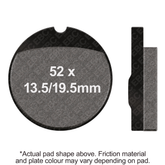 EBC Brakes Vee Semi-Sintered Pads - FA013V
