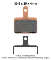 EBC Brakes Downhill Bicycle Brake Pads (2pcs) - CFA327R