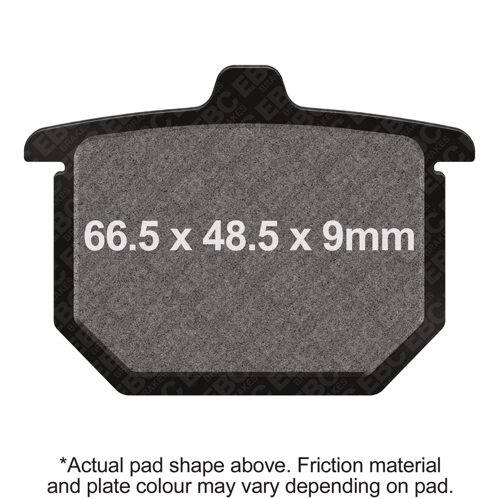 EBC Brakes Organic Pads - FA031