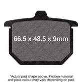 EBC Brakes Organic Pads - FA031
