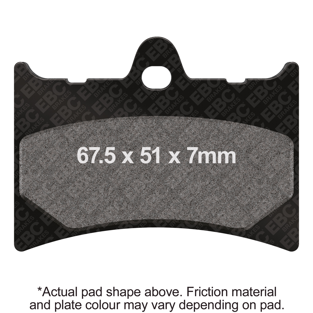 EBC Brakes Organic Pads - FA126