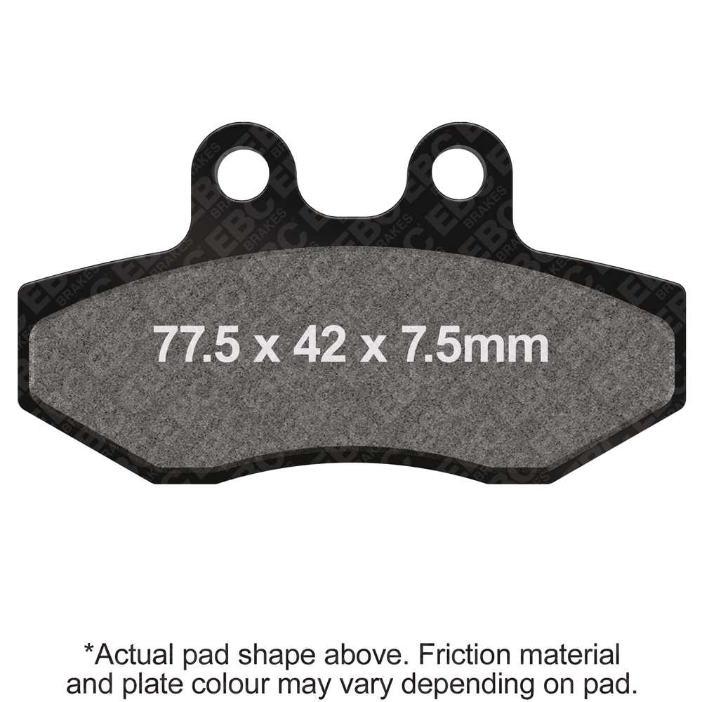 EBC Brakes Double-H Sintered Pads - FA167HH