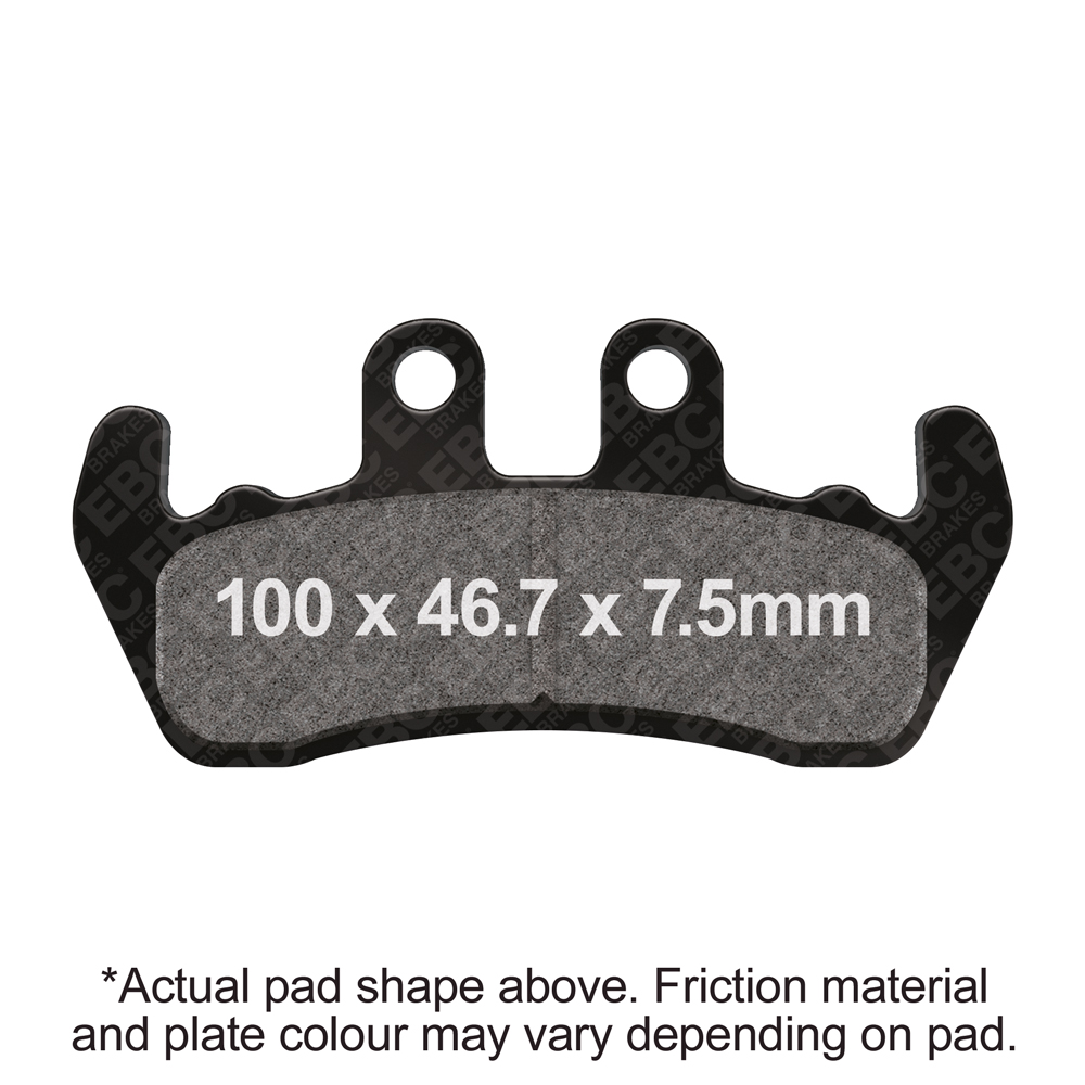 EBC Brakes Organic Pads - FA166