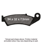 EBC Brakes R Series Heavy Duty Sintered Pads - FA125R
