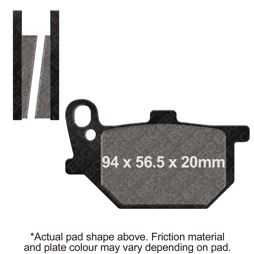 EBC Brakes Organic Pads - FA042