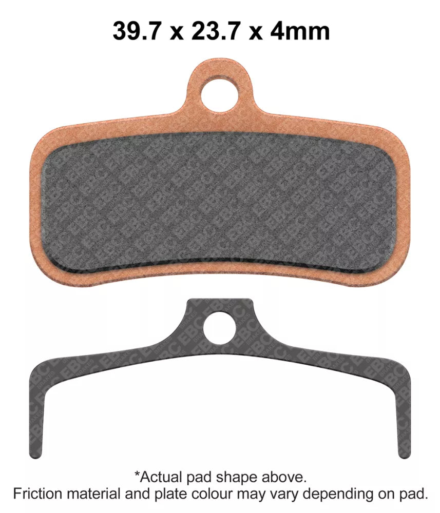 EBC Brakes All Round Bicycle Brake Pads (2pcs) -  CFA493