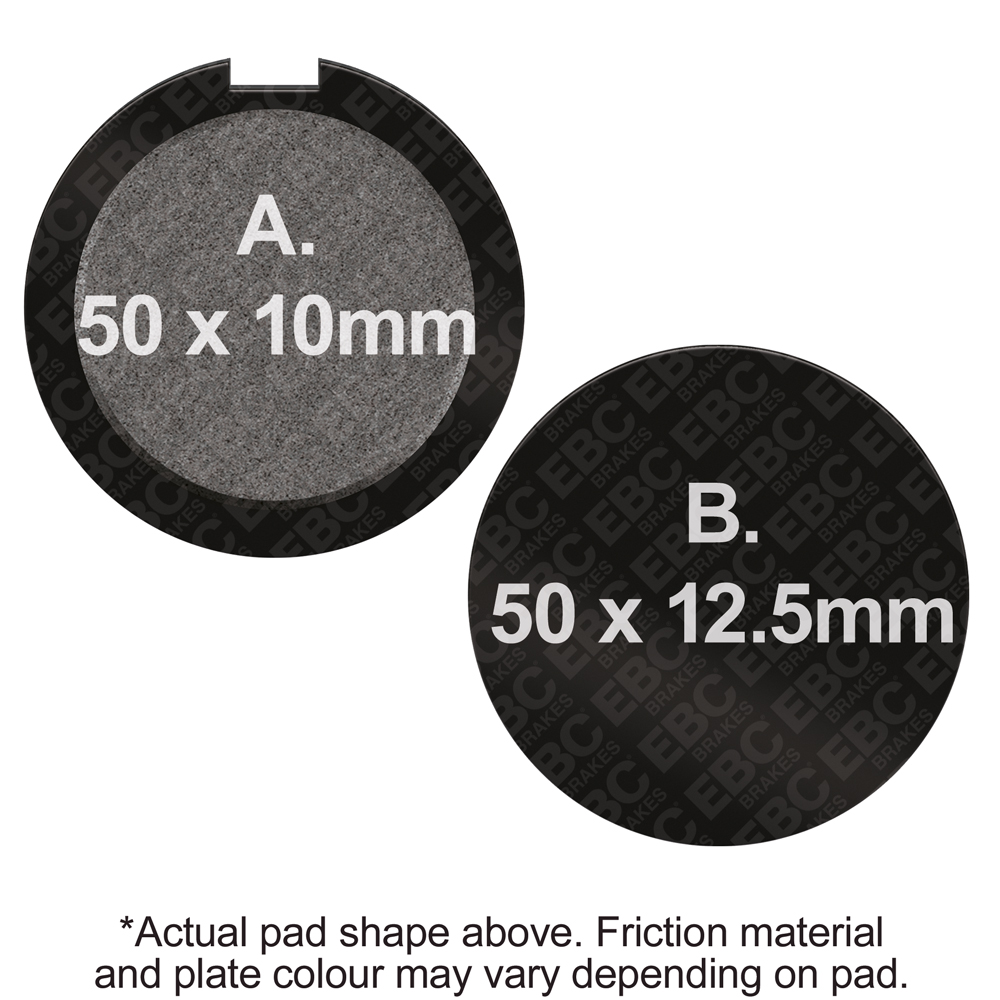 EBC Brakes Organic Pads - FA055