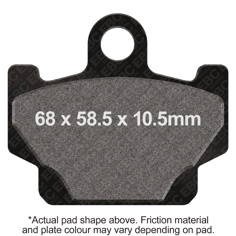 EBC Brakes Organic Pads - FA081
