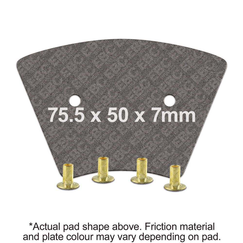EBC Brakes Organic Pads - FA026