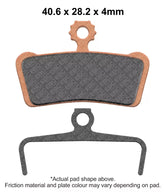 EBC Brakes Sintered Bicycle Brake Pads (2pcs) - CFA633HH