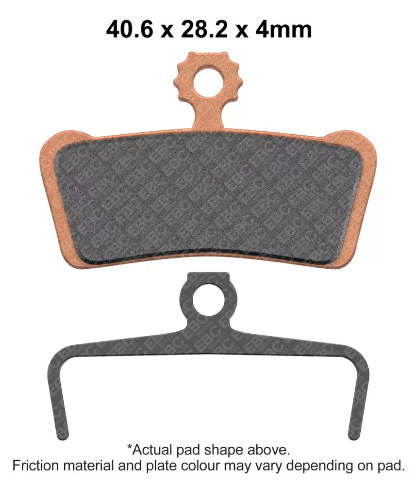 EBC Brakes Sintered Bicycle Brake Pads (2pcs) - CFA633HH