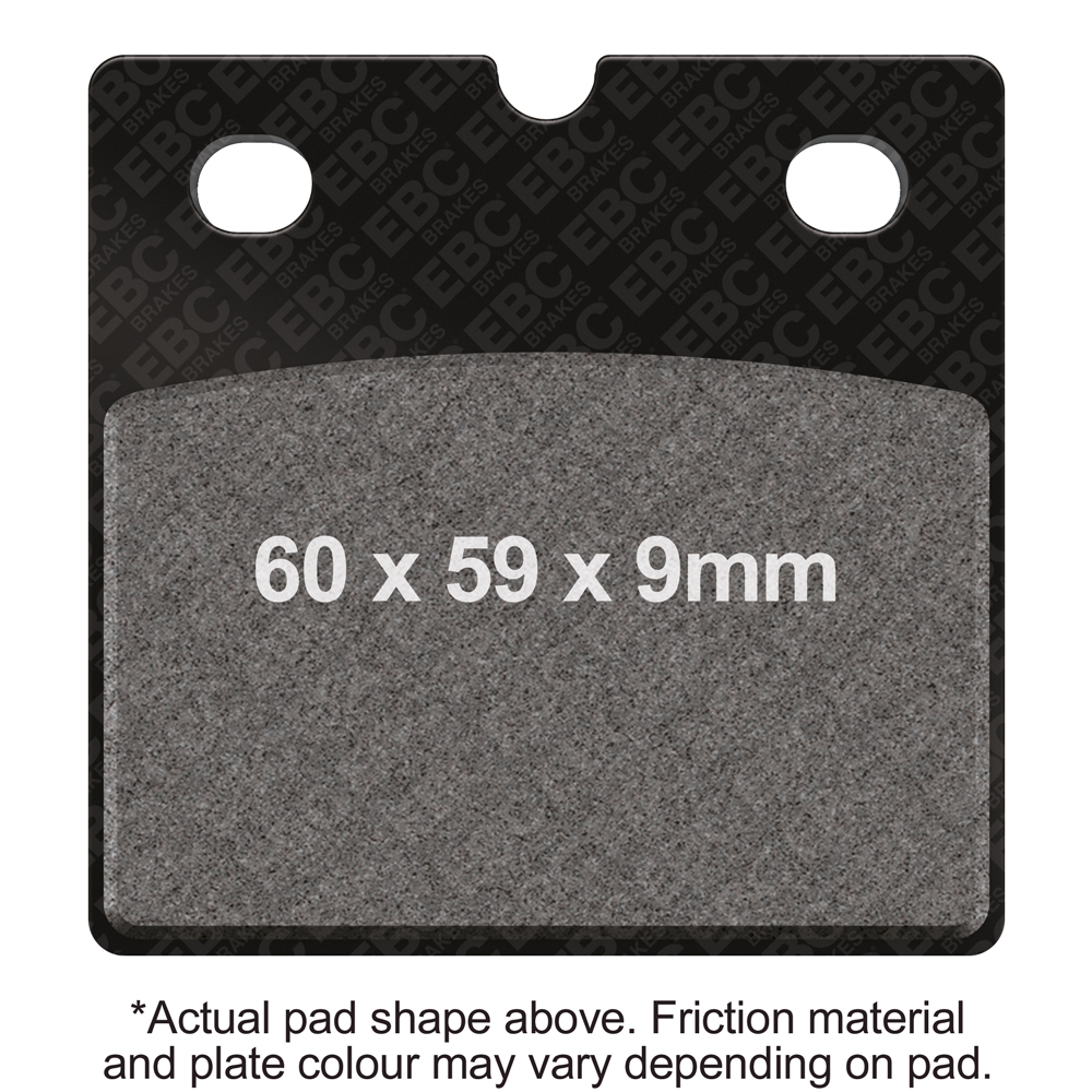 EBC Brakes Vee Semi-Sintered Pads - FA077V