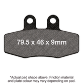 EBC Brakes Organic Pads - FA132