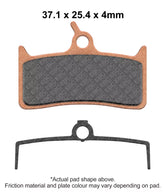 EBC Brakes Sintered Bicycle Brake Pads (2pcs) - CFA310HH