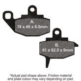 EBC Brakes R Series Heavy Duty Sintered Pads - FA130R