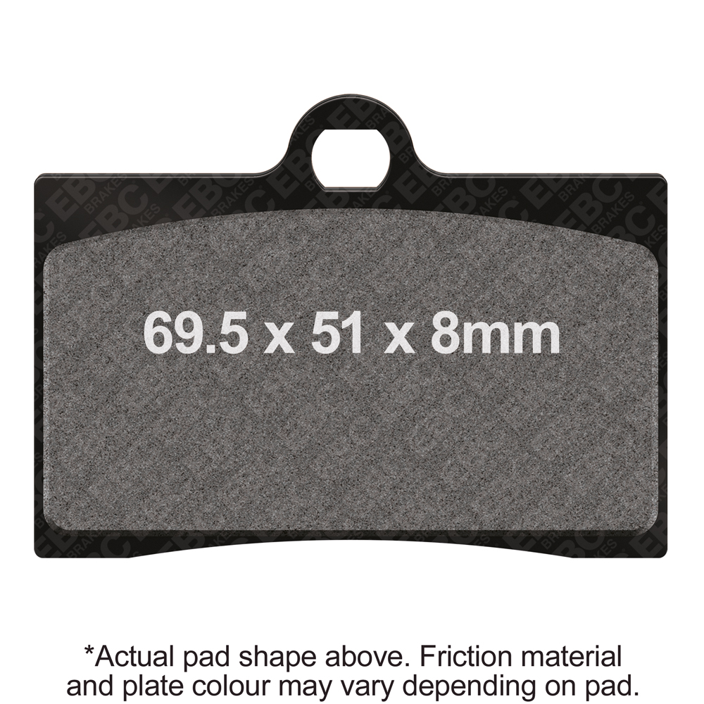 EBC Brakes Double-H Sintered Pads - FA095HH