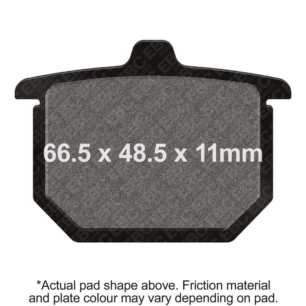 EBC Brakes Vee Semi-Sintered Pads - FA029V