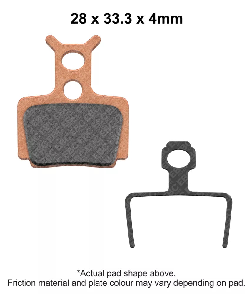 EBC Brakes Sintered Bicycle Brake Pads (2pcs) -  CFA470HH