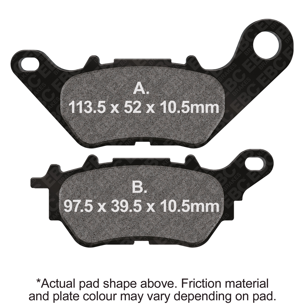 EBC Brakes Sintered Race Brake Pads - GPFAX662HH