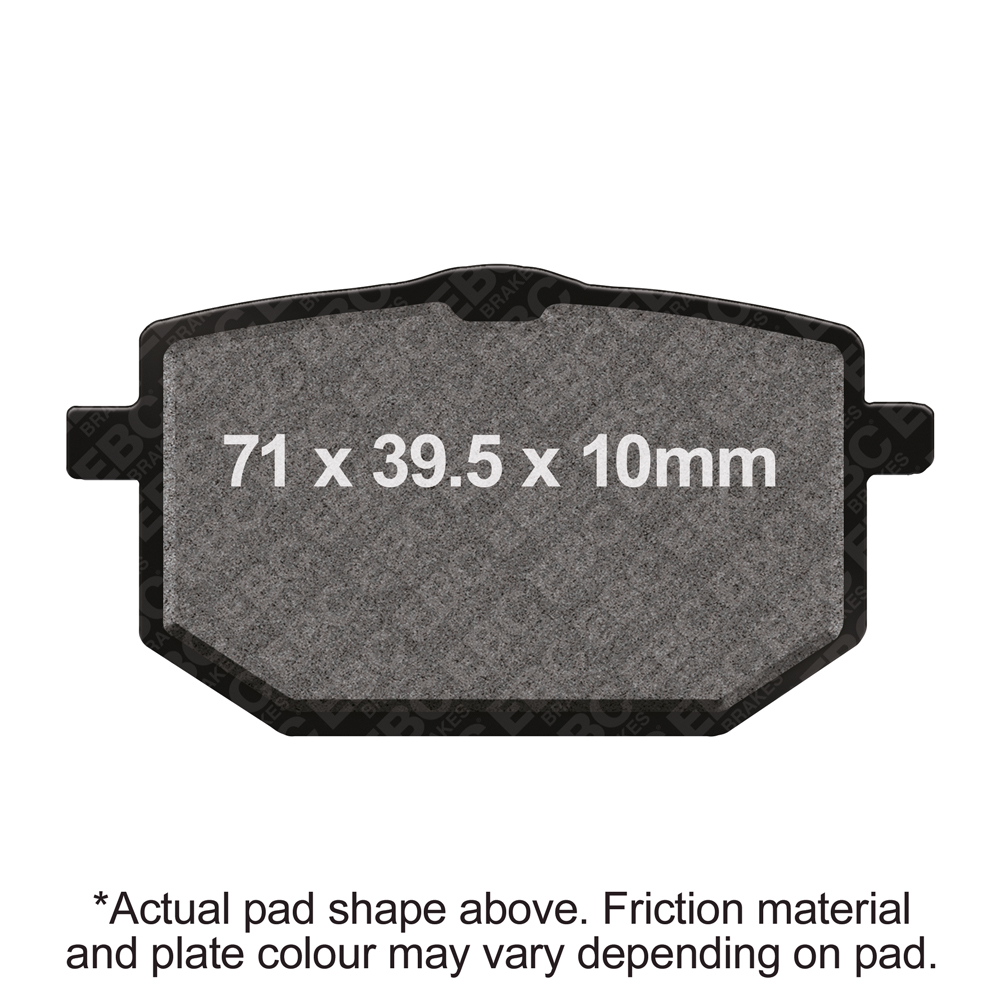 EBC Brakes Organic Pads - FA118