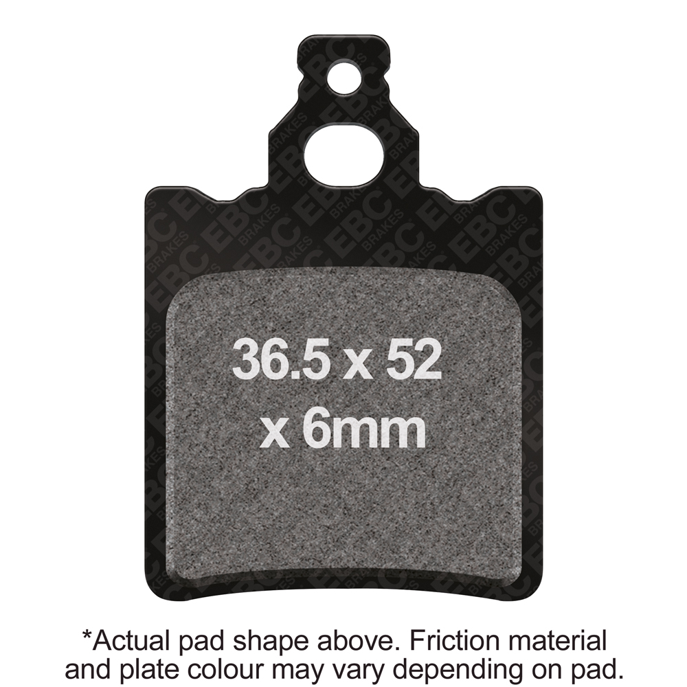 EBC Brakes Organic Pads - FA060