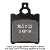EBC Brakes Organic Pads - FA060