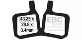 EBC Brakes All Round Bicycle Brake Pads (2pcs) - CFA689